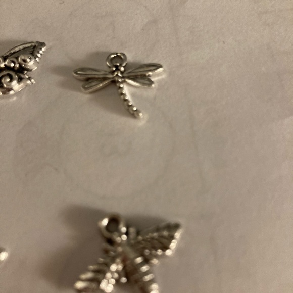 Lot of 6 charms/pendants firefly theme for jewelry - Picture 2 of 4